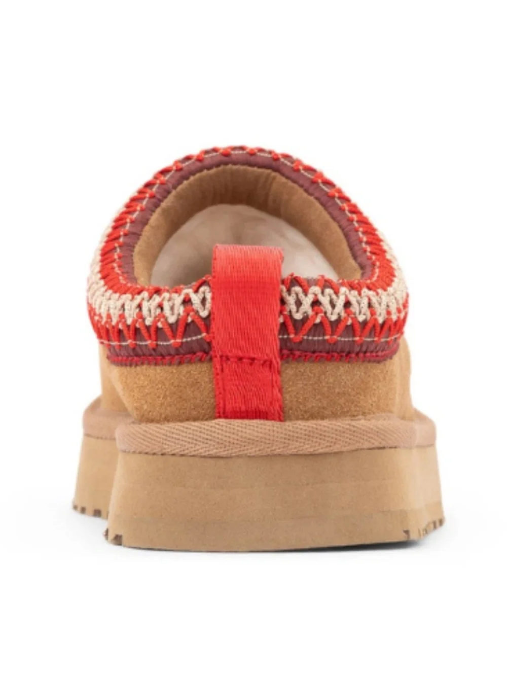 Kids UGG Tazz Slippers in Chestnut Suede. 1143776K